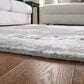 Ashley Aworley 5" x 7" Gray and White Area Rug, , large