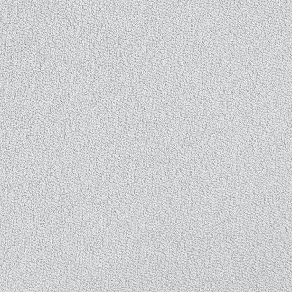 Jaxx Uptown Modern Armless Accent Chair in Boucle White, , large