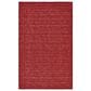 Feizy Luna 5" x 8" Red Area Rug, , large