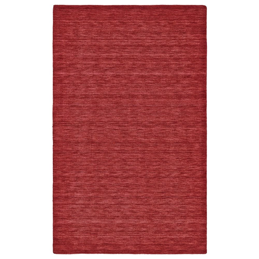 Feizy Luna 5" x 8" Red Area Rug, , large