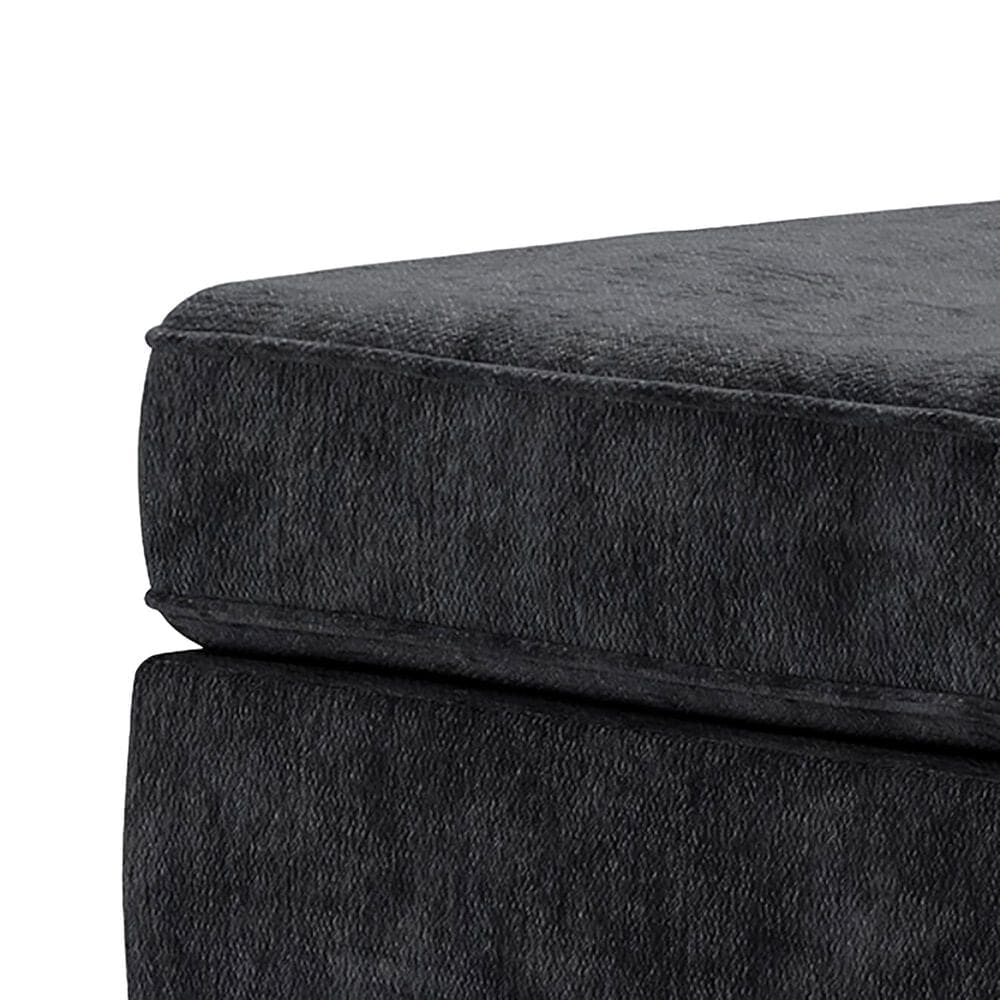 Ashley Lavernett Oversized Accent Ottoman in Charcoal, , large