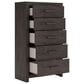 Ashley Prendonea 5-Piece Queen Bedroom Set in Dark Charcoal, , large