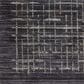 Loloi Soho 5"3" x 7"9" Onyx and Silver Area Rug, , large
