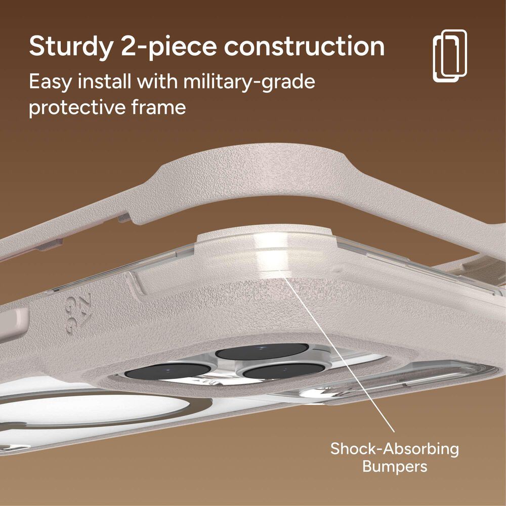 Zagg Rainier Snap MagSafe Case with Kickstand for Apple iPhone 17 Pro Max in Sandstone Beige, , large