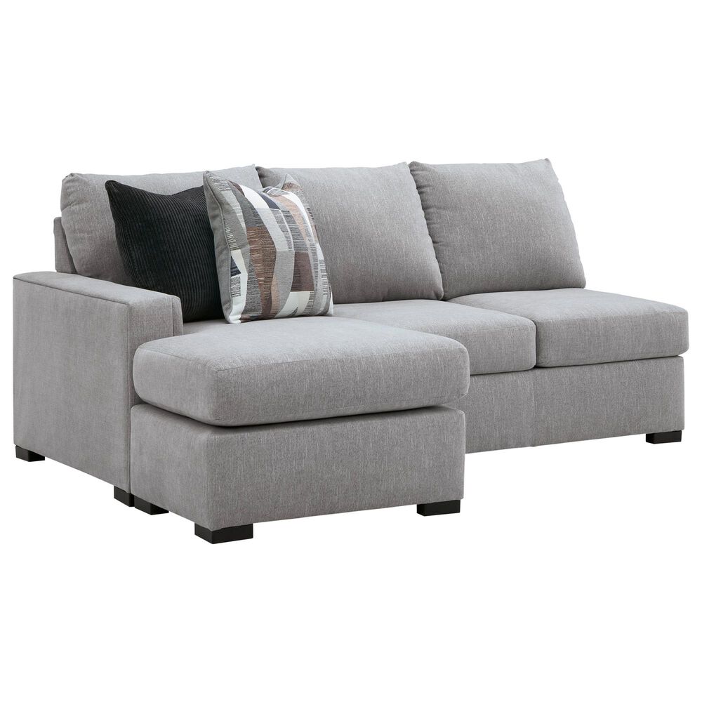 Ashley Lakepoint 2-Piece U-Shaped Sectional with Left-Facing Chaise in Nickel, , large