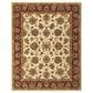 Feizy Rugs Wagner Ivory and Red 8" x 10" Area Rug, , large