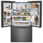Frigidaire 27.8 Cu. Ft. Freestanding French Door Refrigerator in Black Stainless Steel, , large