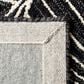 Safavieh Micro-Loop MLP174H 3" x 5" Charcoal and Ivory Area Rug, , large
