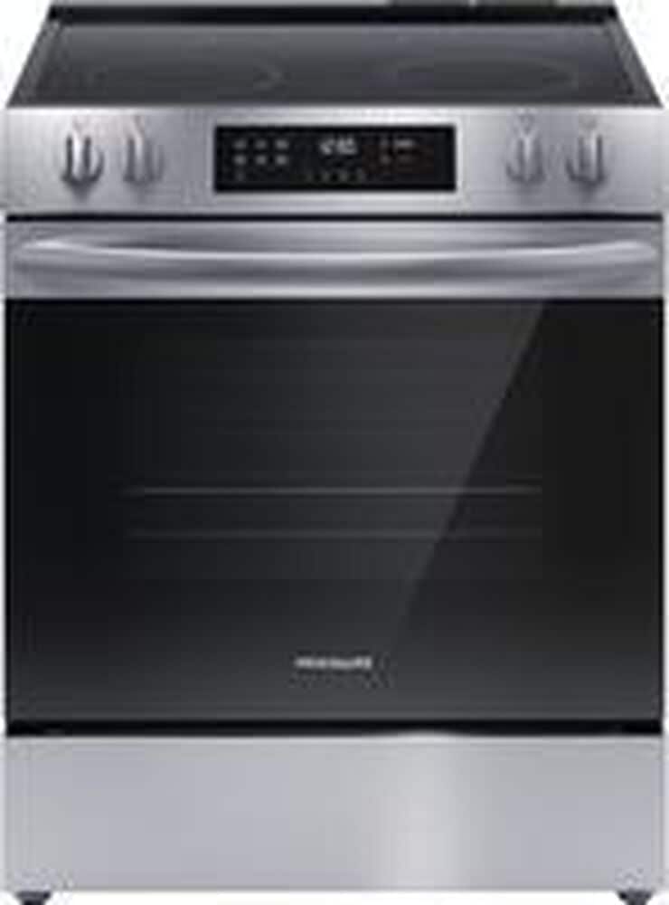 Frigidaire 30&quot; Front Control Electric Range in Stainless Steel, , large