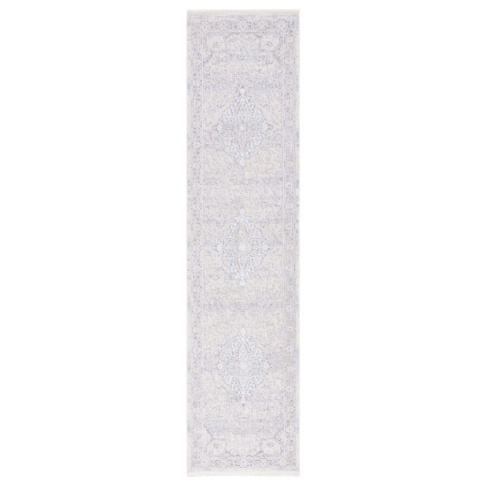 Safavieh Marmara 2" x 8" Beige and Light Blue Runner, , large