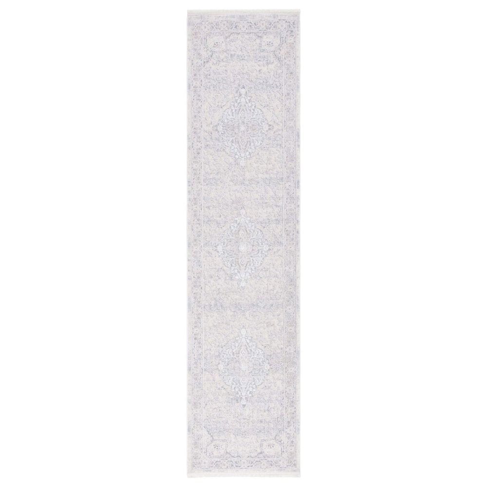 Safavieh Marmara 2" x 8" Beige and Light Blue Runner, , large