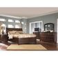 Millennium Porter Cal King Storage Sleigh Bed in Rustic Brown, , large