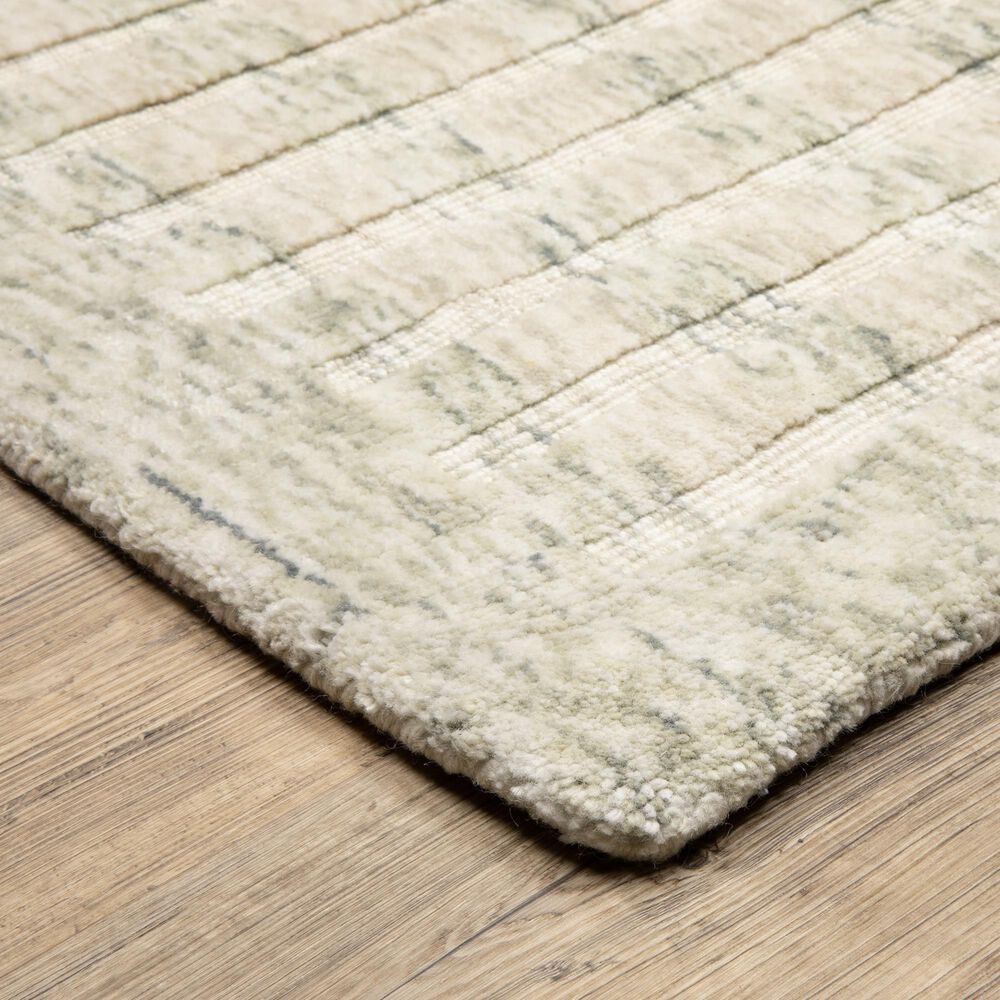 Oriental Weavers Thatcher Beige and Green 5' x 8' Area Rug, , large
