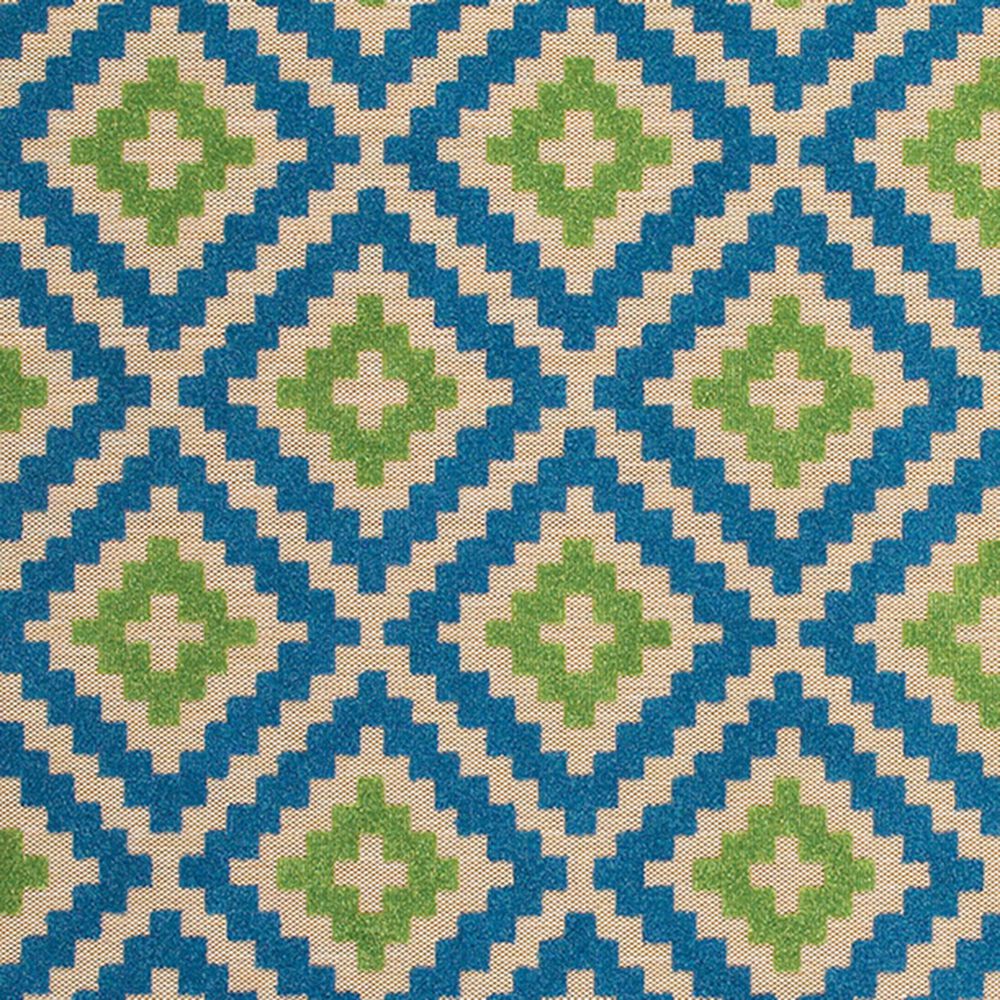 Oriental Weavers Cayman 2063Z 9&#39;10&quot; x 12&#39;10&quot; Sand and Blue Area Rug, , large