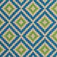Oriental Weavers Cayman 2063Z 9"10" x 12"10" Sand and Blue Area Rug, , large