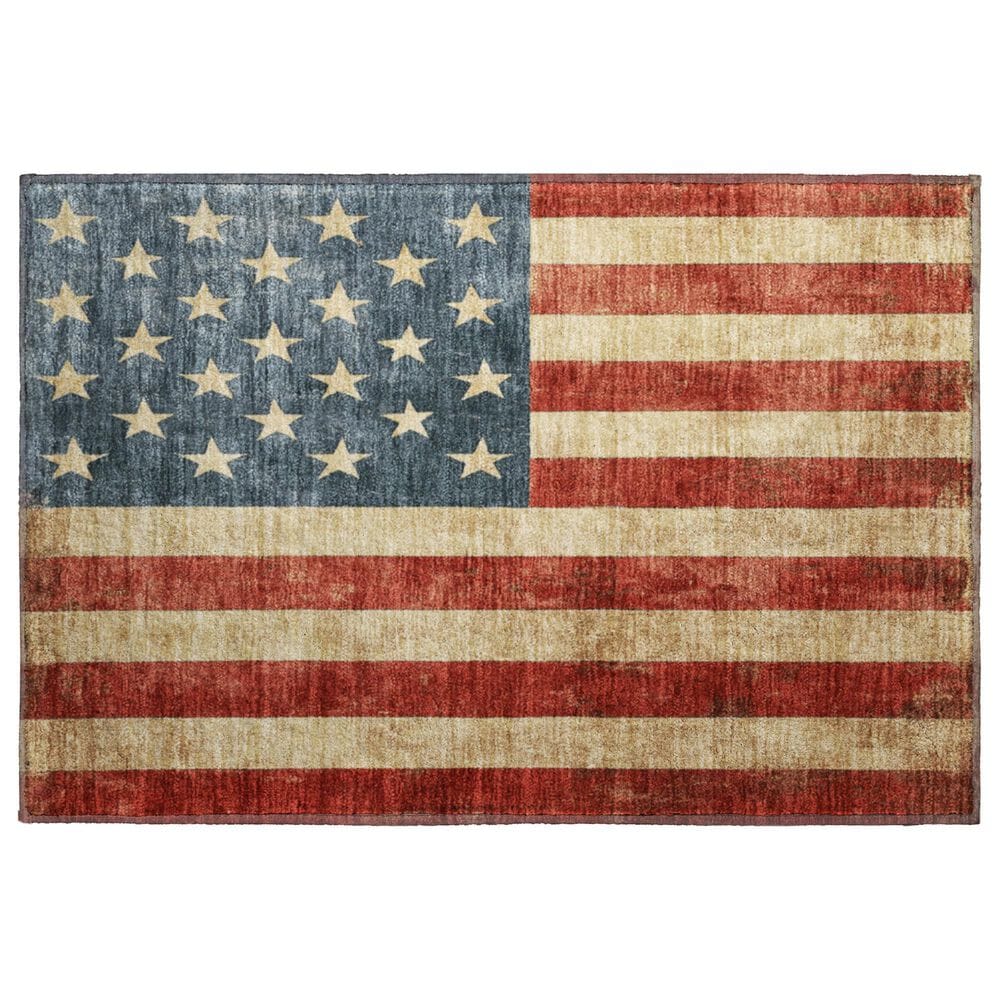 Dalyn Rug Company Americana Red 2"6" x 3"10" Area Rug, , large