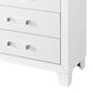 Global Furniture USA Luccia 5-Drawer Chest in White, , large