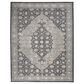 Nourison Starry Nights STN11 10" x 13" Grey and Blue Area Rug, , large
