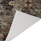 Dalyn Rug Company Silk Road Pewter, Gray, Ivory, Paprika, Sage and Gold 3" x 5" Area Rug, , large