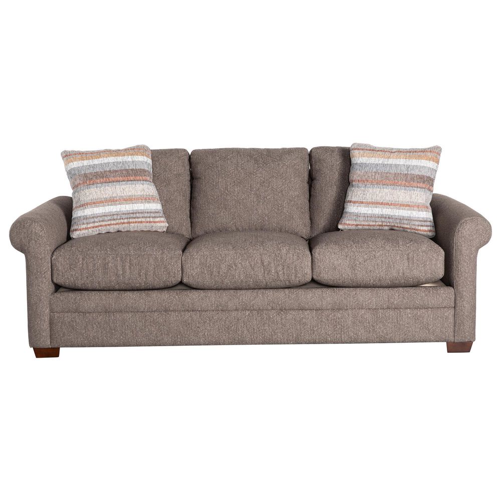 Hickorycraft Furniture Stationary Sofa in Gray, , large