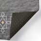 Dalyn Rug Company Sedona SN3 6" x 9" Charcoal Indoor/Outdoor Area Rug, , large