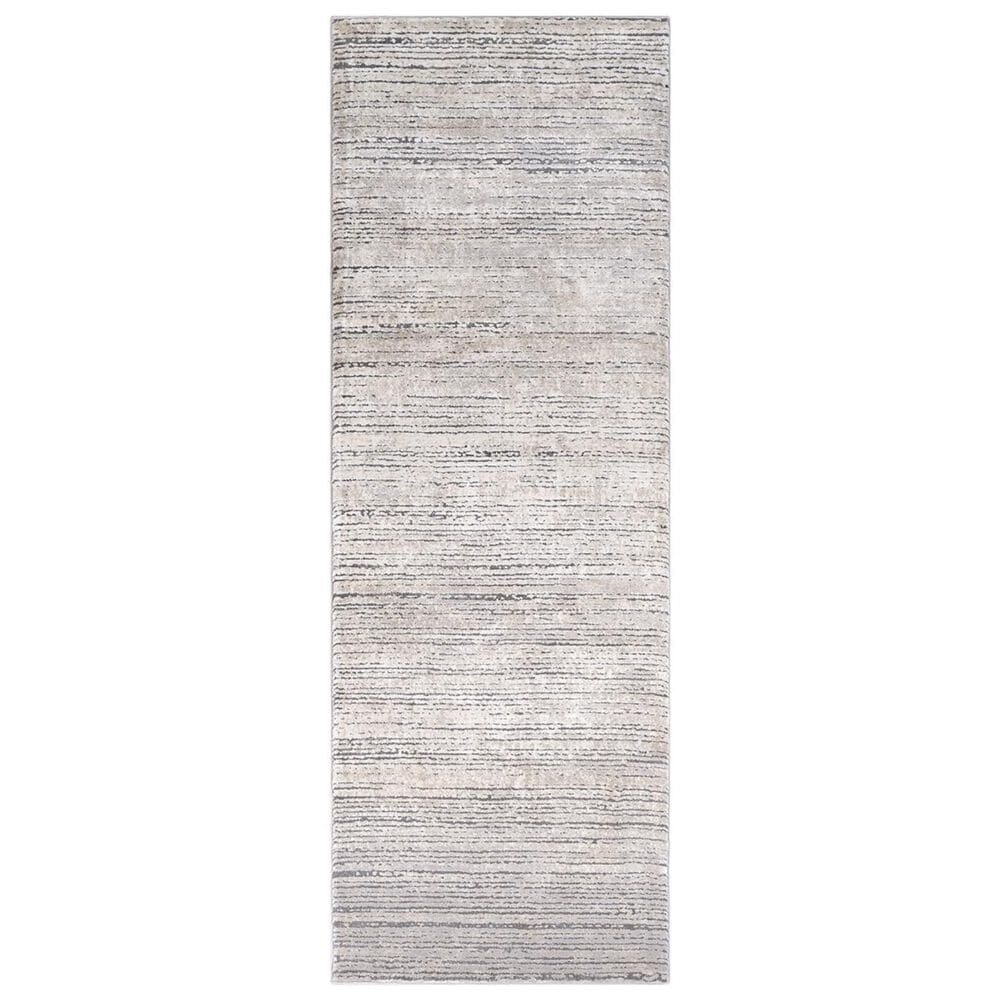 Surya Tibetan TBT-2308 2"7" x 7"6" Khaki, Taupe and Gray Runner, , large