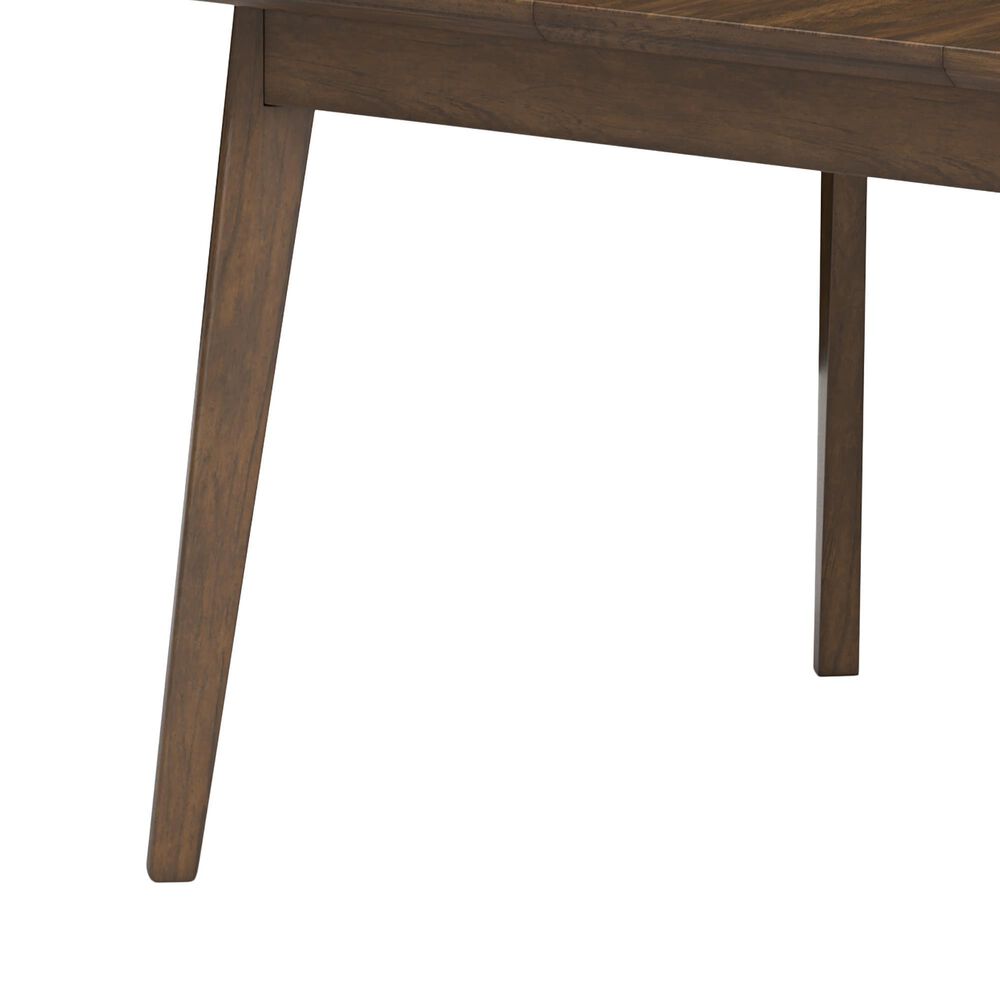 Ashley Lyncott 5-Piece Rectangular Dining Set in Medium Brown, , large
