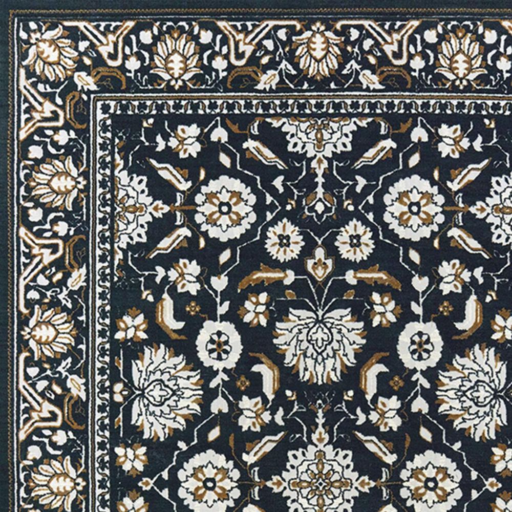 Oriental Weavers Bowen 534L 3&#39;10&quot; x 5&#39;5&quot; Navy Area Rug, , large