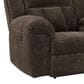 Ashley Frohn Manual Reclining Loveseat in Chocolate, , large