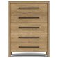 Shannon Hills Davie 5-Piece King Upholstered Bedroom Set in Pale Oak, , large