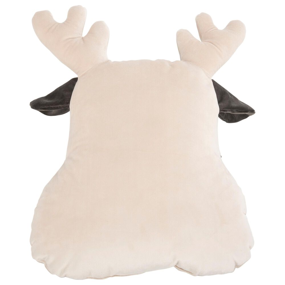 Safavieh Reno Reindeer 12&quot; x 12&quot; Pillow in Multi, , large