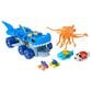 Monster Jam Mini Jams Megalodon Squid Takedown Playset, , large