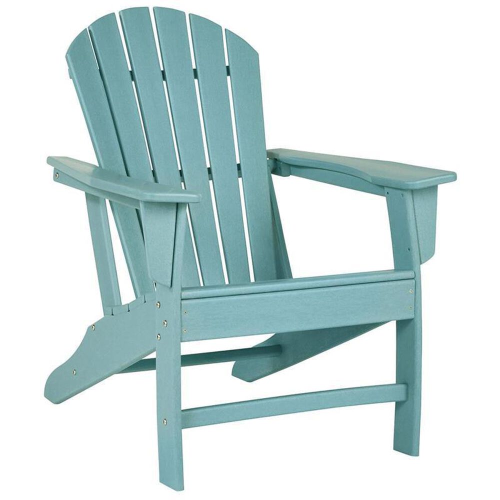 Ashley Sundown Treasure Adirondack Chair in Turquoise, , large