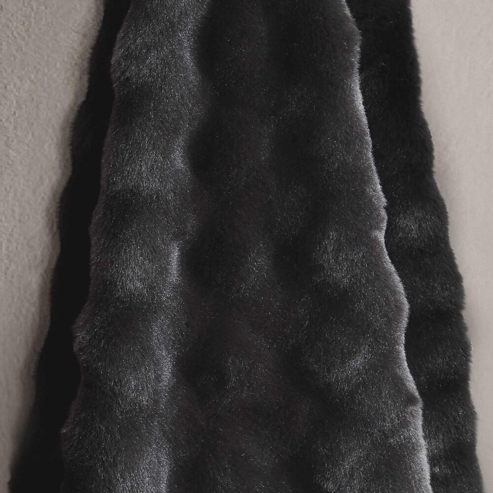 Hallmart Collectibles Bubble 50&quot; x 60&quot; Throw in Black, , large