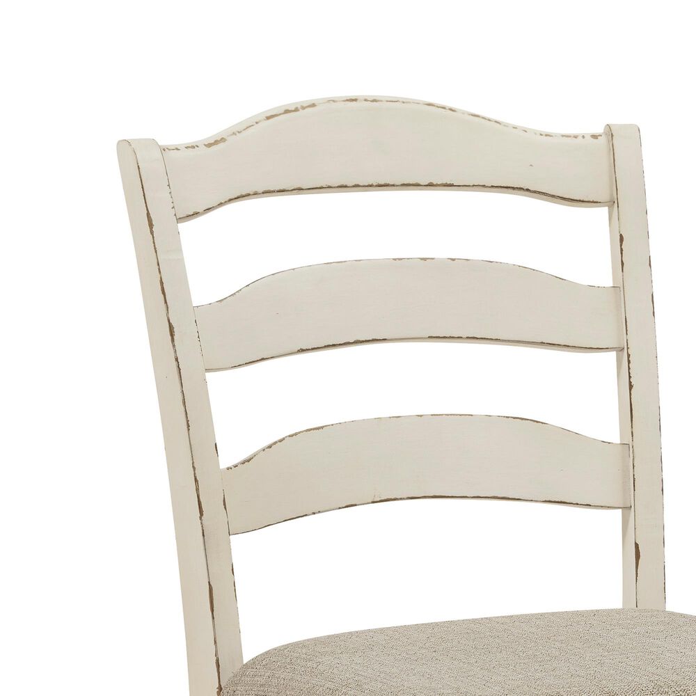 Ashley Realyn Counter Stool Set of 2 in Chipped White, , large