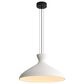 Golden Lighting Aethera 22" 1-Light LED Pendant in White Sandstone, , large