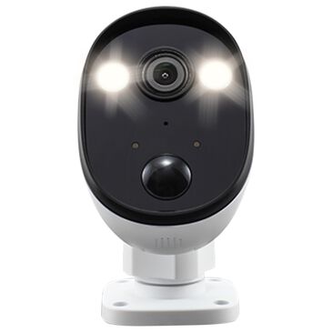 Swann 1080p Spotlight Outdoor Security Camera in White, , large