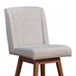Blue River Stancoste 26" Swivel Counter Stool in Brown Oak, , large