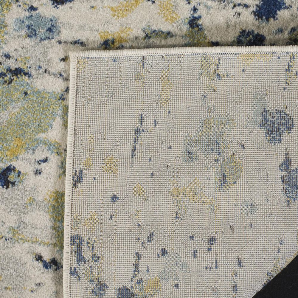 Safavieh Evoke EVK284C 4&#39; x 6&#39; Ivory and Yellow Area Rug, , large