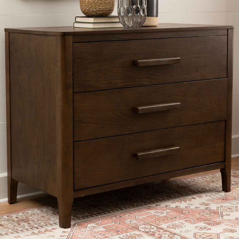 Linon Home Decor Wilcox 3-Drawer Dresser in Espresso, , large