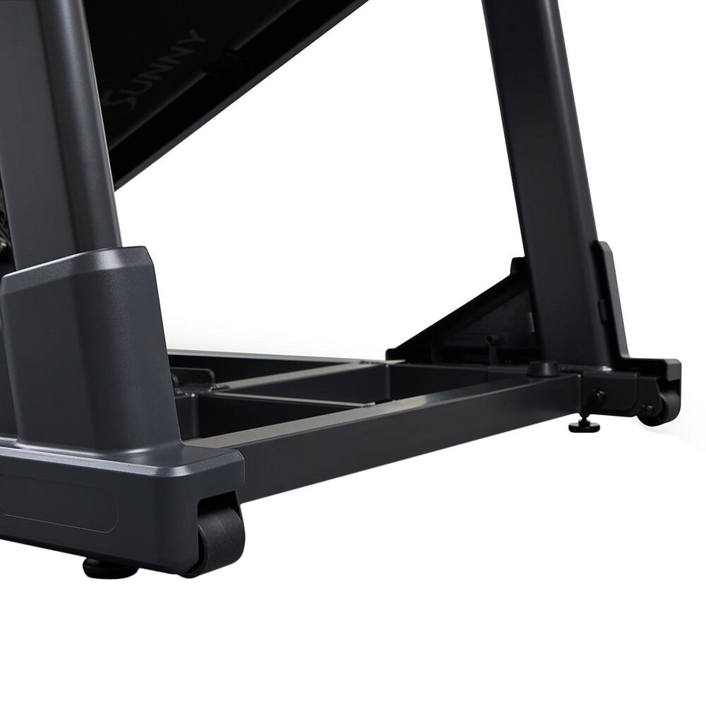 Sunny Health &amp; Fitness Premium Ultimate Incline Decline Folding Treadmill in Black and Red, , large