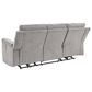 Ashley Barnsana Power Reclining Sofa in Ash, , large