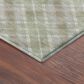 Dalyn Rug Company Soft Essentials Plaid Celery 3" x 5" Indoor/Outdoor Area Rug, , large