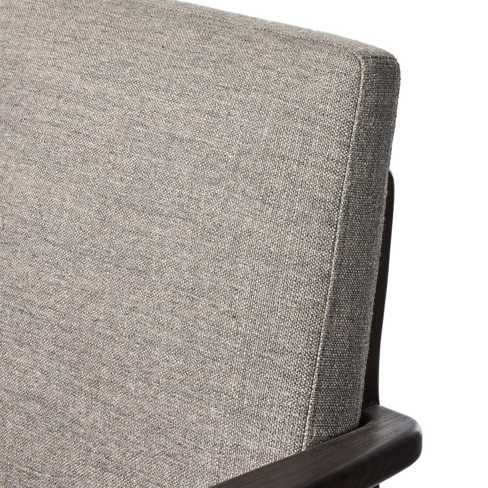 Four Hands Albiba Arm Chair in Burnt Oak, , large