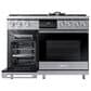 Dacor 48" Professional Dual Fuel Range in Silver Stainless Steel, , large