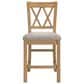 Ashley Havonplane 25.75" Barstool in Light Brown, , large