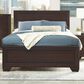 Pacific Landing Kauffman Queen Panel Bed in Dark Cocoa, , large