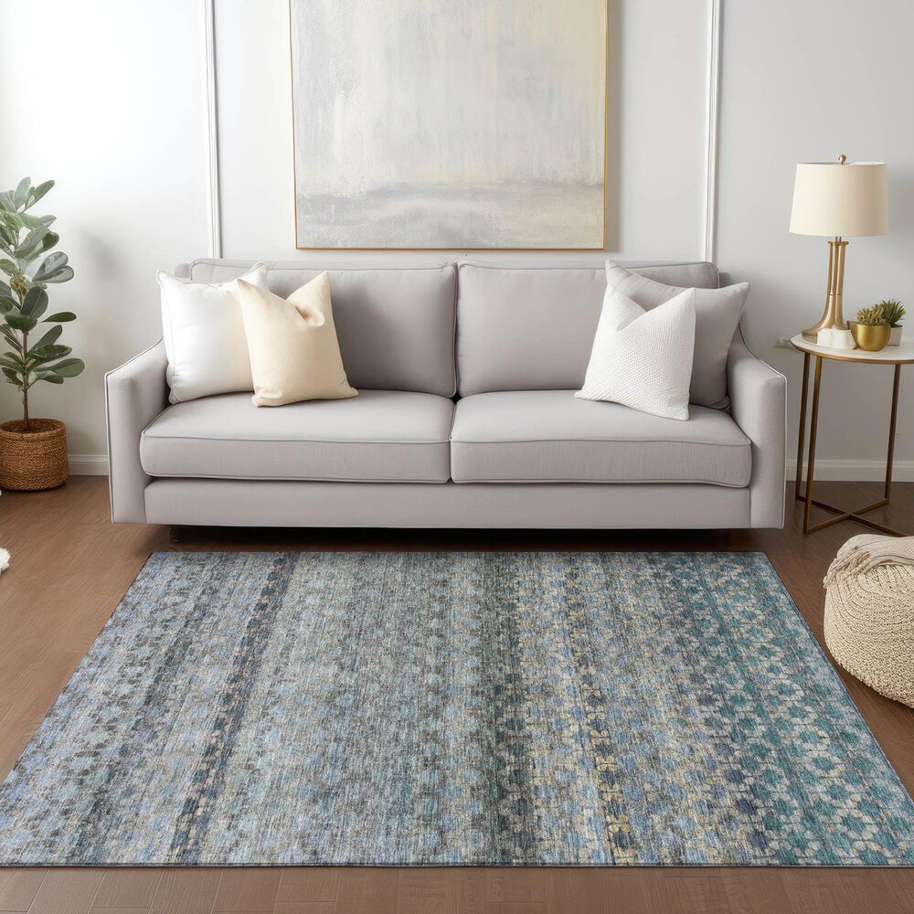 Dalyn Rug Company Burano BU6 5&#39; x 7&#39;6&quot; Blue Indoor/Outdoor Area Rug, , large