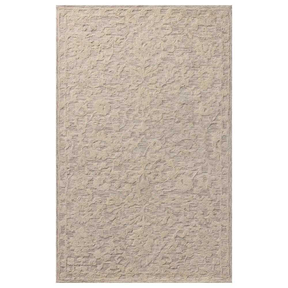 Loloi Prudence 5" x 7"6" Mist and Ivory Area Rug, , large