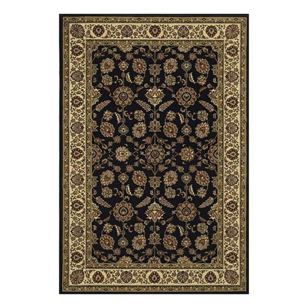 Oriental Weavers Ariana 271D 8" Round Black Area Rug, , large
